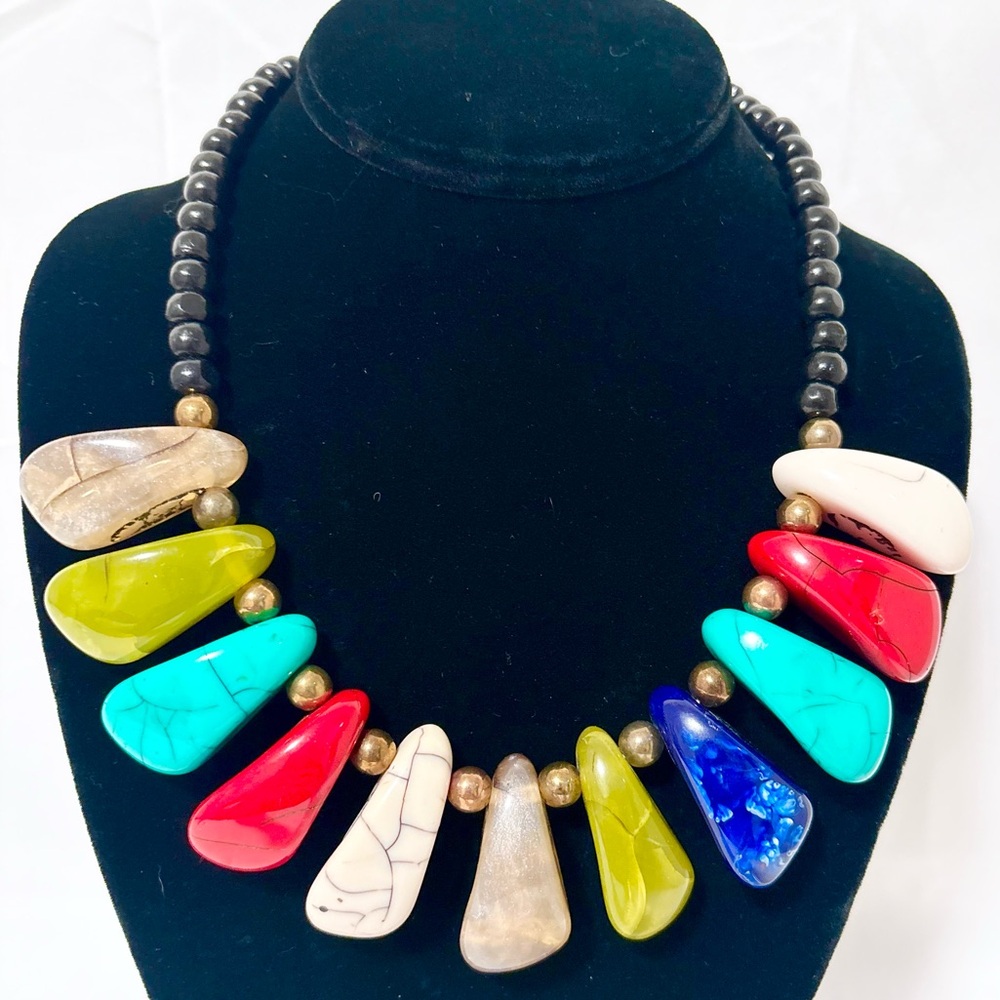 Multicolor Statement Necklace